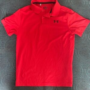 Under Armour Bright Red Polo